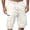ZA-White, variant on cllios Cargo Shorts for Men 2024 Summer Casual Bermuda Shorts Multi Pocket Outdoor Work Hiking Pants Loose Fit Elastic Waist Jogger Short Cargos
