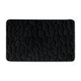 thumbnail image 1 of Agiferg Embossed Bathroom Bath Mat Non-slip Carpets In Wash Basin Bathtub Side Floor Rug Shower Room Doormat Memory Foam Pad, 1 of 1
