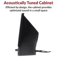 thumbnail image 4 of Cyber Acoustics CA2014 4W 2pc Desktop Speakers - Black, 4 of 8