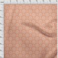 thumbnail image 5 of oneOone Silk Tabby Orange Fabric Mosaic Craft Projects Decor Fabric Printed By The Yard 42 Inch Wide, 5 of 5