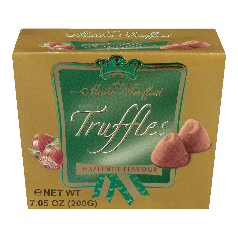 Maitre Truffout Gold Truffles Hazelnut, 200g