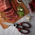 thumbnail image 3 of Kitchen Scissors, Heavy Duty Multifunction Kitchen Shears Ultra Sharp Stainless Steel Scissors for Chicken,Poultry,Fish, Meat,Vegetables & Herbs, 3 of 6