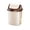 BK, variant on TopLLC Bathroom Trash Can With Lid Small Garbage Can With Press Lid Plastic Wastebasket Flip Lid Trash With Popup Lid For Toilet Office Bedroom Living Room Plastics garbage bin