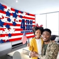 thumbnail image 3 of EGNMCR Room Decor,, Independence Day Decorations Congratulations Independence Day Banner Holiday Party Decorations Hanging Flags Patriotic Decorations Photo Backdrops Independence Day Decorations, 3 of 6