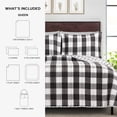 thumbnail image 3 of Mainstays All in One Lightweight Quilt Set and Sheet Set -7 Piece, Queen, Buffalo Check, 3 of 14