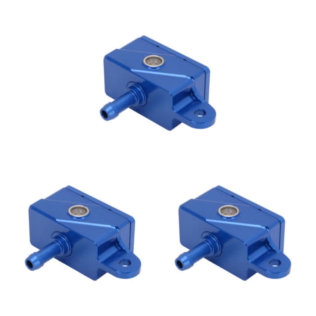 mmirethe Bike S Performance Rear Brake Master Cylinder Reservoir Cover Cap blue 3Set