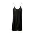 thumbnail image 1 of Timegard Robe de Nuit pour Femmes Col en V Sans Manches Courte Chemises de Nuit Douces et Confortables Couleur Unie Robe de Maison, 1 of 4