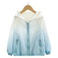 thumbnail image 4 of Veste de Protection Solaire pour Garçons Upf Été à Capuche Mince Manteau Vêtements pour Enfants 1 Pce, 4 of 9