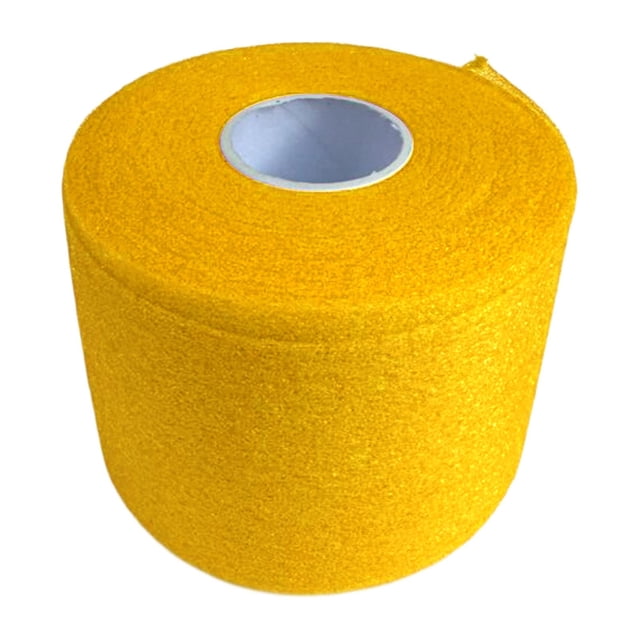 ZLight Badminton Grip Cushion Wrap 22 Yards PU Tennis Racket Grip Tape Backing Film Yellow Yellow