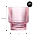 thumbnail image 4 of Striped Whiskey Glass 11.5 oz / 340 ml (Set of 4), 4 of 4