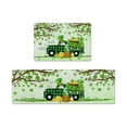 thumbnail image 1 of Hearth & Gear Saint Patricks Day Kitchen Rugs And Mats Set Of 2 Cushioned Fatigue Kitchen Floor Mat Non Kitchen Rug Set Comfort Standing Mats Hand Woven Throw Blanket Fall through Blanket Fall, 1 of 6