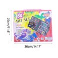 thumbnail image 5 of Pink Complete Creative Drawing Kit 150 Pieces Art Supplies For Students, 5 of 5