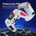 thumbnail image 3 of AARONMEI PS5 Controller Silicone Cover Case Black Spider Man Theme Anti-Slip Grip, 3 of 7