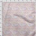 thumbnail image 4 of oneOone Jersey en Viscose Rouge Tissu Texte Matière de Robe Tissu Imprimé Tissu au Mètre 60 Pouces de Large, 4 of 5