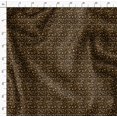 thumbnail image 4 of Soimoi Brown Cotton Duck Fabric Leopard Animal Skin Decor Fabric Printed Yard 58 Inch Wide, 4 of 6