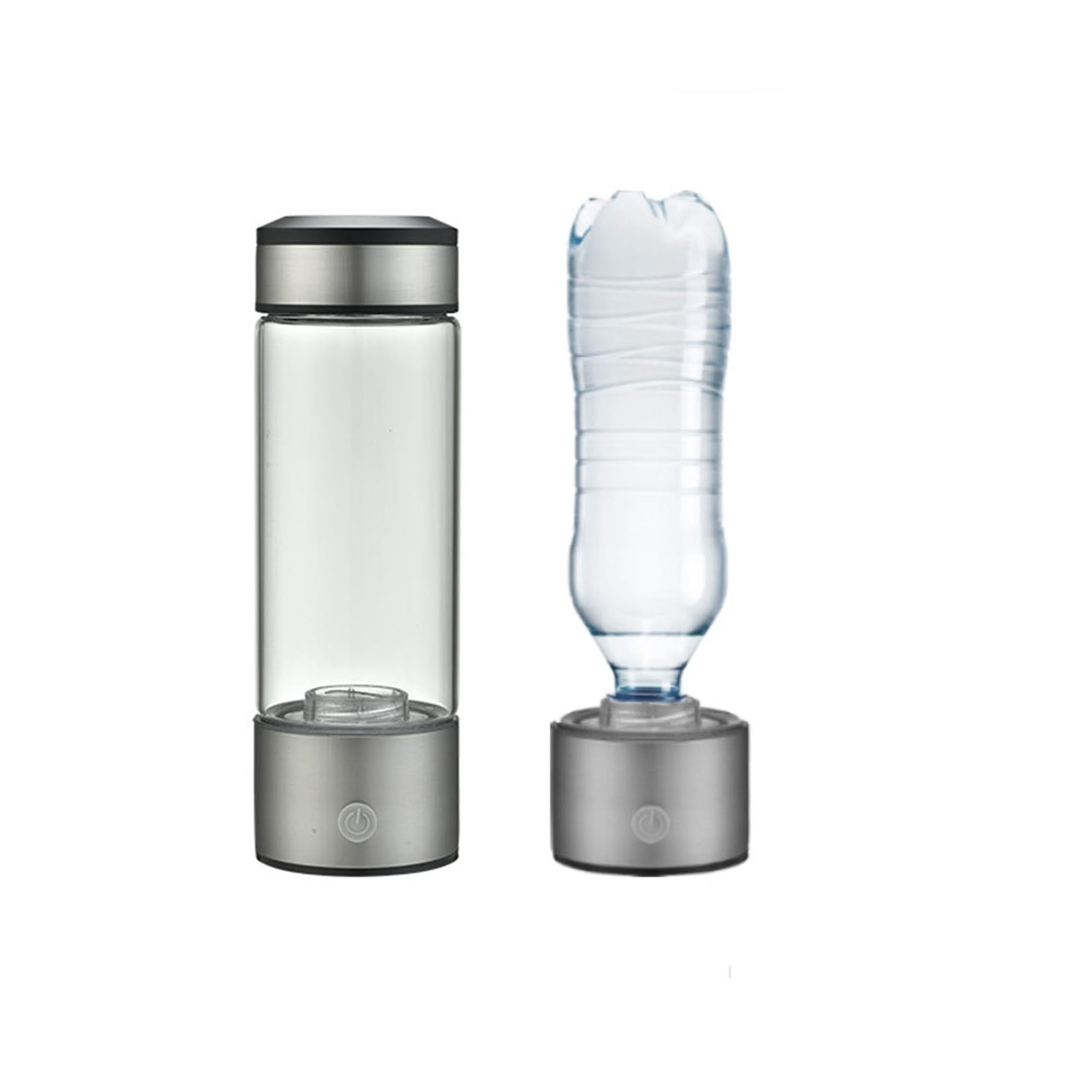 TopLLC Portable Hydrogen Water Generator With SPE And Pem Technology Rechargeable Portable Glass Hydrogen Water Generator Bottle