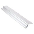 thumbnail image 1 of Square Notch Tiling Trowel 2/5x2/5in Notched Aluminum Alloy Stainless Steel Tile Adhesive Spreader with Baffle Design for Large Area Plastering Tile Installation, 1 of 7