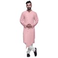 thumbnail image 1 of Atasi Indian Mandarin Collar MensKurtaSolid Button DownKurtasEthnic Clothing, 1 of 5