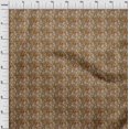 thumbnail image 4 of oneOone Polyester Spandex Brown Fabric Abstracts Fabric For Sewing Printed Craft Fabric By The Yard 56 Inch Wide, 4 of 5