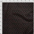 thumbnail image 3 of oneOone Georgette Viscose Fabric Dot & Chinese Hand Fan Fashion Printed Craft Fabric BTY 42 Inch Wide, 3 of 4