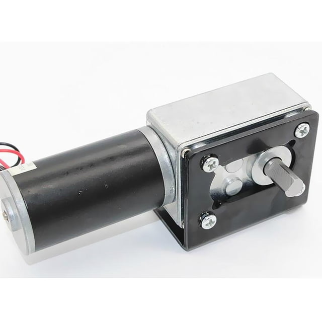 DYNWAVECA Moteur à Engrenages Électrique 24V Haute Réduction 470RPM 24V 470RPM