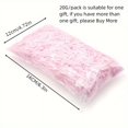 thumbnail image 3 of SNNROO 1 Pack  0.71oz Raffia Gift Box Filler  Creative Padding Grass For Birthday  Wedding  And Bridesmaid Gifts  Crinkle Cut Tissue Paper  Craft Shred Confetti Raffia Paper Filler For Ea, 3 of 7