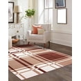 thumbnail image 1 of ECARPET Washable Plaid Area Rug & Runner for Kitchen, Bedside, Living Room, Hallway, 1 of 9