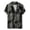 Black, variant on RKSTN Mens Shirts Short Sleeve Fashion Casual And Comfortable Short-sleeved Single-breasted Shirt Top Hawaiian Shirts for Men