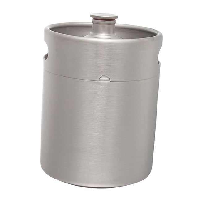 yuksok Système de Mini Fût - Cultivateur en Acier Inoxydable 2 L/ 68 Oz, Distributeur Portable de Mini Fût