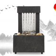 thumbnail image 2 of Tabletop Fountain Water Fountain Creative Flowing Water Ornaments Desktop Decor, 2 of 5