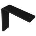 thumbnail image 1 of Live Edge Timber 105771 7 in. L Style Shelf Bracket, Black, 1 of 1