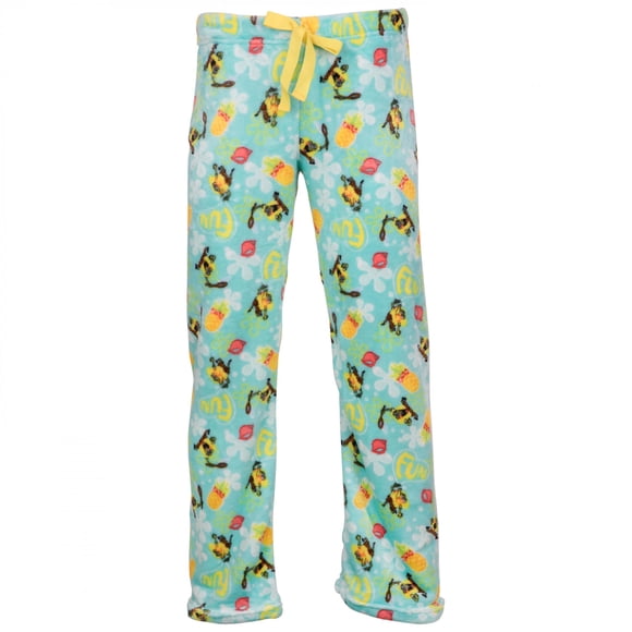 SpongeBob SquarePants F.U.N Plush Sleep Pants-Large (36-38)
