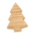 thumbnail image 4 of Wood Serving Tray Xmas Decor Holiday Festivals Wooden Food Dish Decorations Tree, 4 of 9