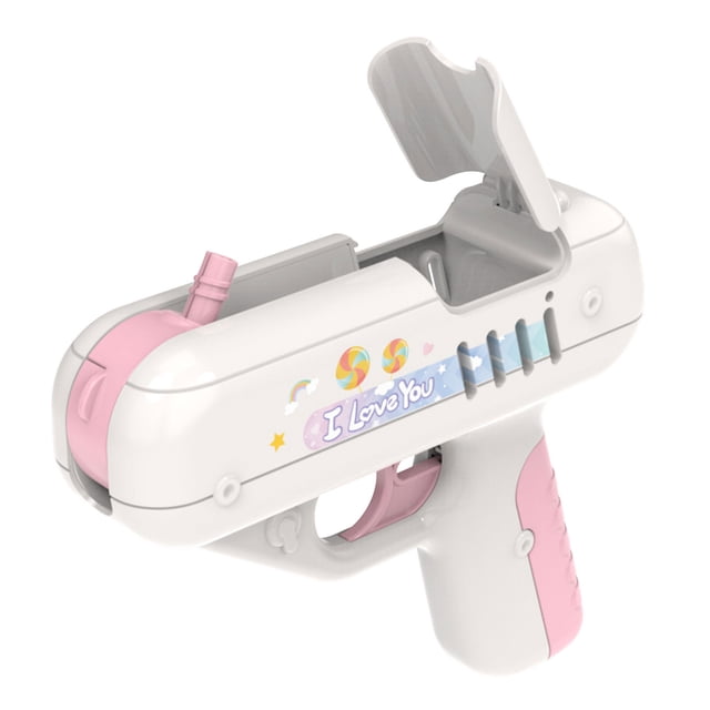 Pink Pink Candy Lollipop Surprise Toy Gun, Novelty Gift For Kids With Sound And Light, No Lollipop Included