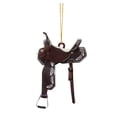 thumbnail image 2 of Wzzjkit Flat Western Saddle Cowboy Flat Pendant Car Rearview Mirror Backpack Accessories Pendant, 2 of 6