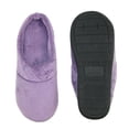 thumbnail image 3 of Dearfoams Women's Microfiber Velour Clog Slipper with Quilt Detail, 3 of 4
