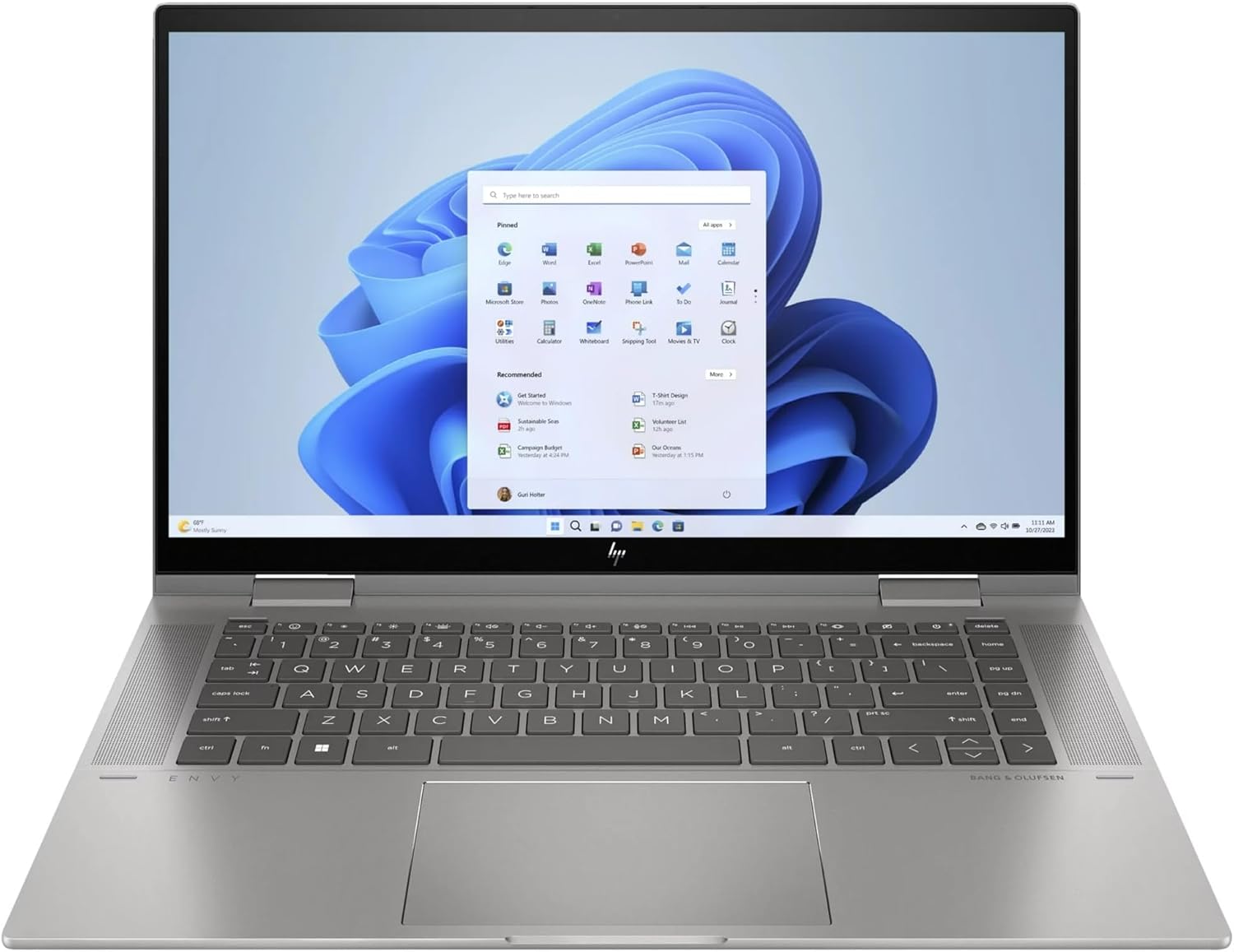 Refurbished (Good) - HP Envy x360 15.6" Touchscreen 2 in 1 Laptop - Grey (Intel i7-1355U / 32 GB RAM / 1 TB SSD / Windows 11 Home)