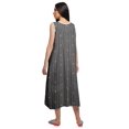 thumbnail image 3 of Moomaya Robe de Nuit d'Allaitement à Col Rond Imprimée pour Femmes en Coton, 3 of 5