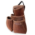 thumbnail image 4 of MECHTOOLS TABLIER EN CUIR POUR ENTREPRENEUR DE COMPOSANTS DE LUXE À 11 POCHES, 4 of 8