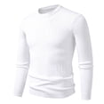 thumbnail image 1 of LIaqionyy Chandail pour Homme à Col Roulé, Chandail à Enfiler, Hauts Tricotés Automne Hiver, Chandail Chaud à Enfiler, Coupe Ajustée, Chandail de Base, M-3TG, 1 of 3