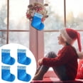 thumbnail image 2 of CEHVOM Christmas Small Sock Pendant Christmas Tree Pendant 4 Pieces Clearance, 2 of 5