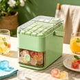 thumbnail image 3 of Horivan Portable Press Type Quick Freezing Easy Demolding Ice Cube Mold Ice Making Box, 3 of 6
