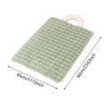 thumbnail image 3 of Soft Striped Washable Pet Bed Mat With Hanging Loop Comfortable Kennel Pad For Small Medium Dogs And Cats Ideal For Crate Use, 3 of 4