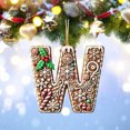 thumbnail image 1 of Lisbinx On-Trend Low Spend Christmas Decorations 26 Letters Pendant Ornaments - Personalized DIY Xmas Tree Hanging Decor, 1 of 4