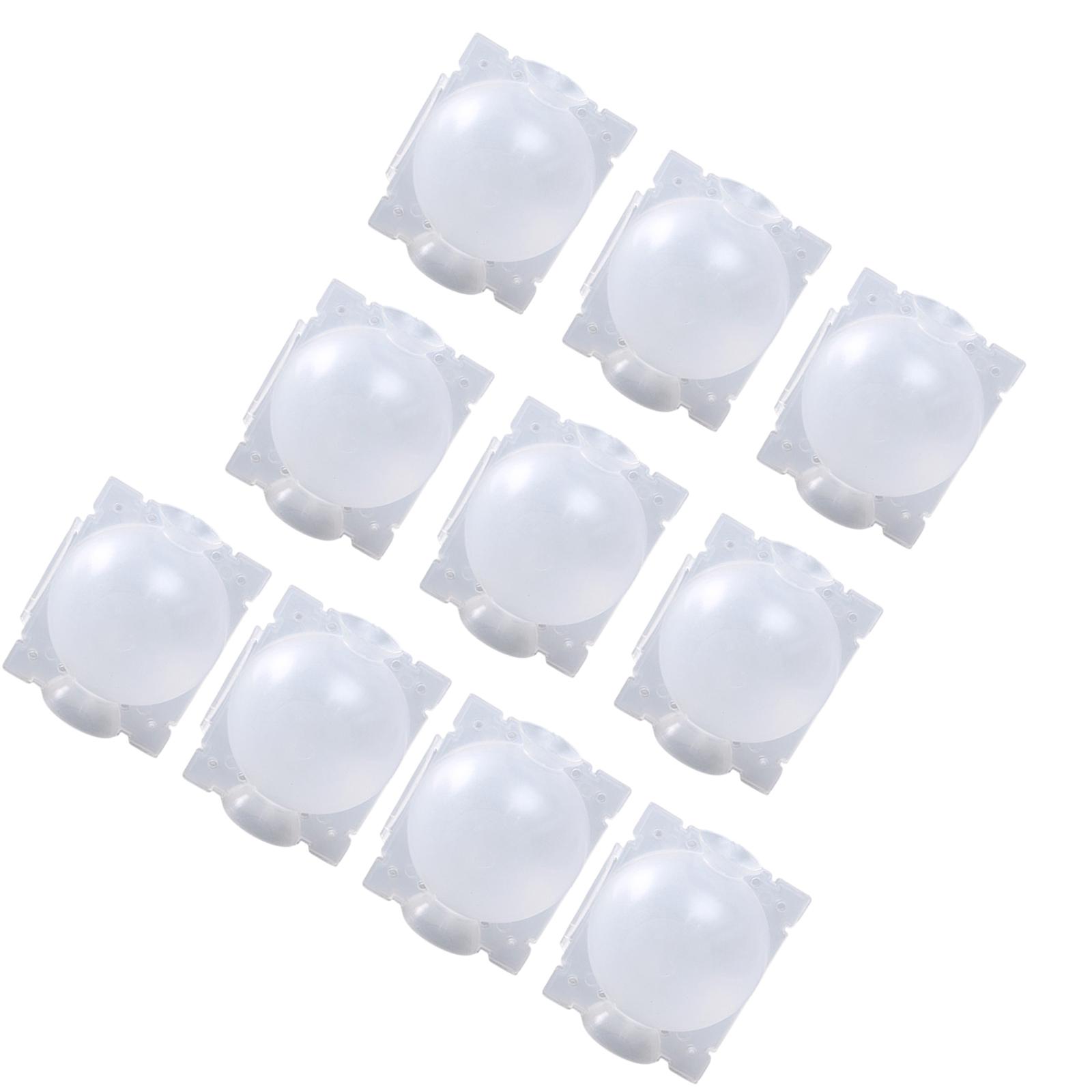 mmirethe 10x Dispositifs d'Enracinement pour Plantes Dispositifs de Culture Jardin Plante Extérieur pour S Ménage Transparent S