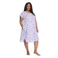 thumbnail image 1 of Iyla Women's Plus Printed Nightgown, 1 of 6