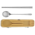 thumbnail image 2 of Miangastore 1 Set of Stainless Steel Cutlery Portable Outdoor Tableware Portable Chopsticks, 2 of 8