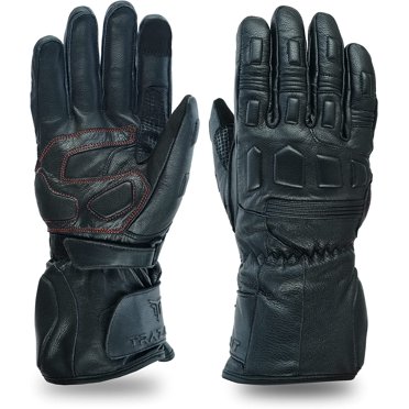 Premium Goatskin Leather Motorcycle, Biker, Riding, Cruising, Motorbike Gloves for Men and Women