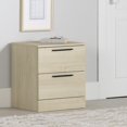 thumbnail image 1 of South Shore Step One Essential 2-Drawer Nightstand for Adult, in Bleached Oak, 1 of 10