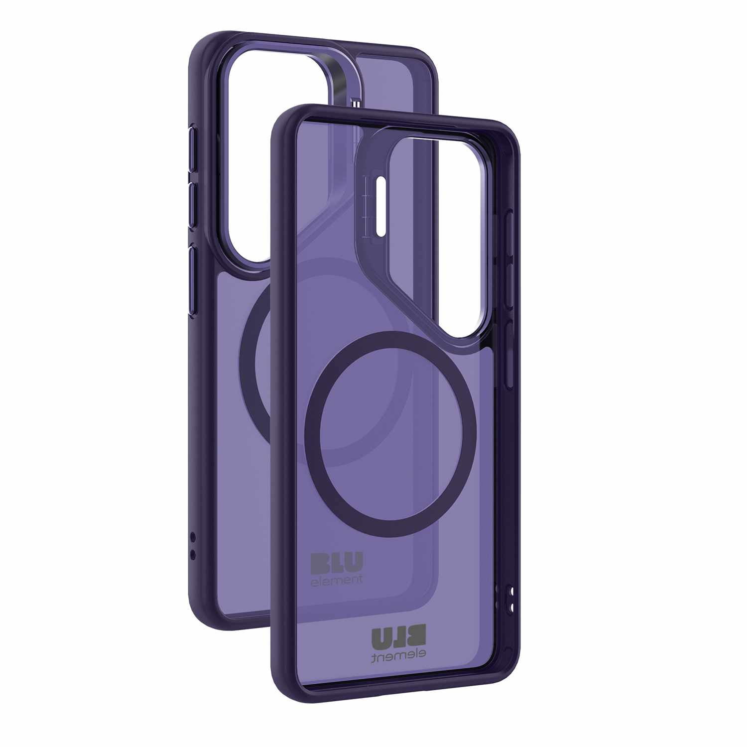 Blu Element Étui Chromatic Kick avec Magnets Violet Foncé pour Samsung Galaxy S26+